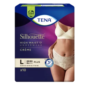 TENA Silhouette Plus High Waist Crème Large