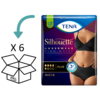 6 pakken TENA Silhouette Plus High Waist Noir (M/ L)