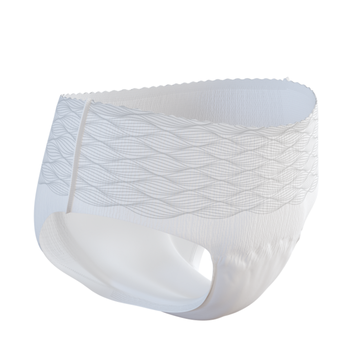6 pakken TENA Silhouette Normal Low Waist Blanc  (oude variant)