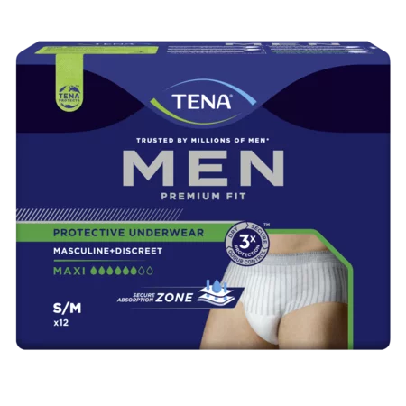 6 pakken TENA Men Premium Fit  (S-XL)