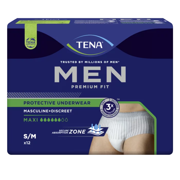 6 pakken TENA Men Premium Fit  (S-XL)