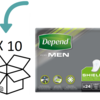 Depend Shields For Men | 10 pakken | 240 stuks