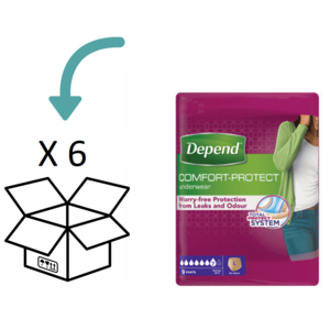Depend Pants voor Vrouwen Normal Large