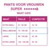 Depend Pants Voor Vrouwen Super S/ M | 6  pakken | 60 stuks
