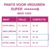 Depend Pants Voor Vrouwen Super Large| 6  pakken | 54 stuks