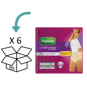 Depend Pants voor Vrouwen Maximum  Large