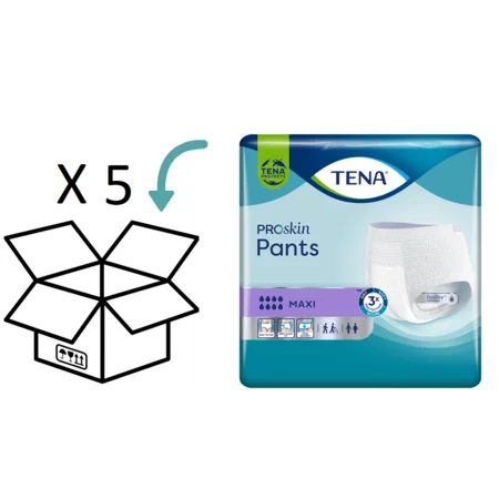 5 pakken TENA Pants Maxi  ProSkin (M, L, of XL) - Voordeelverpakking