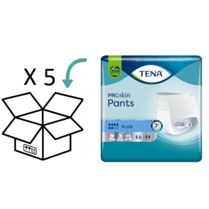 5 pakken - TENA Pants Plus ProSkin  (van XXS tot XL)