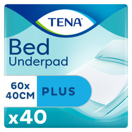 4 pakken  - TENA Bed Plus 60 x 40 cm  - 160 stuks