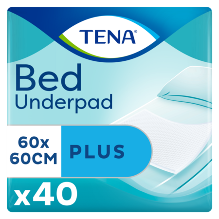 4 pakken - TENA Bed Plus 60 x 60 cm - 160 stuks