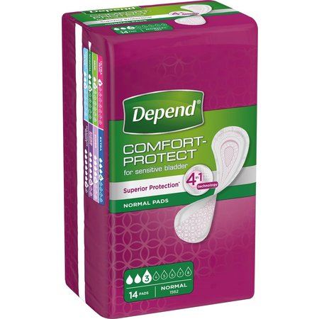 Depend verband Normal - 12 pakken - 168 stuks