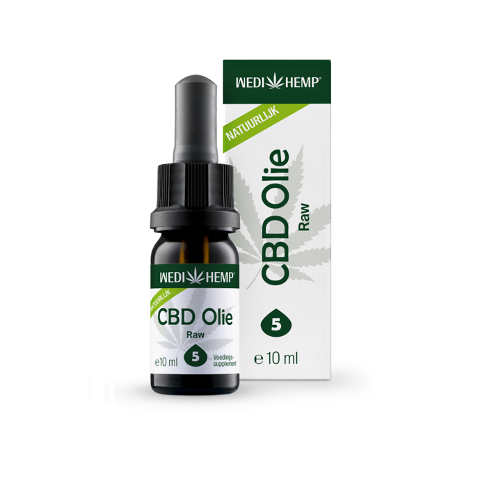 Wedihemp CBD olie RAW 5%