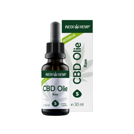 Wedihemp CBD olie RAW 5%