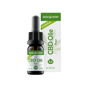 CBD olie Puur 2,5%