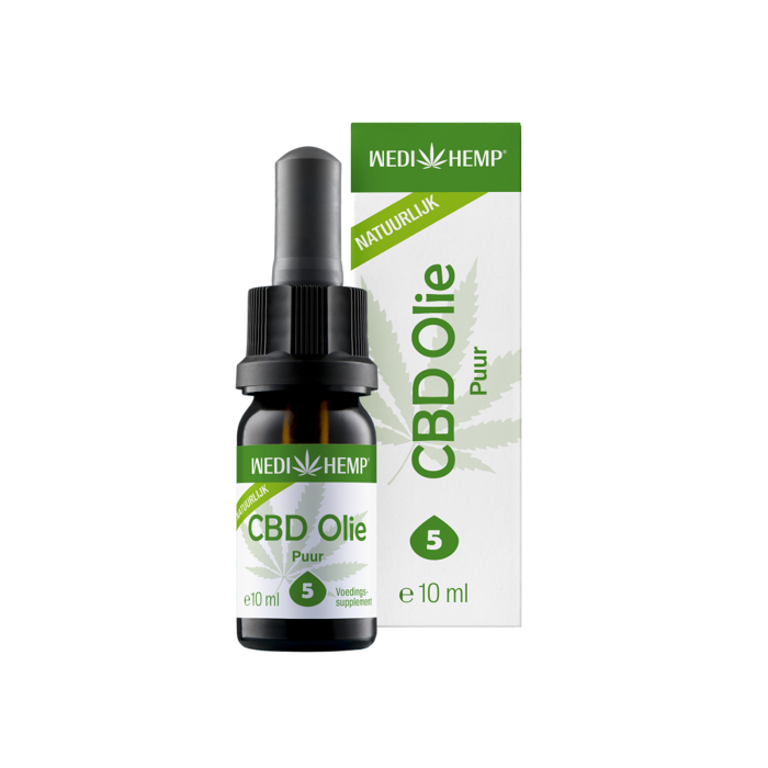 Wedihemp CBD olie Puur 5%