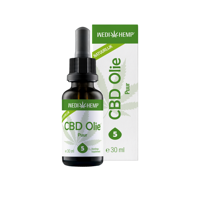 Wedihemp CBD olie Puur 5%
