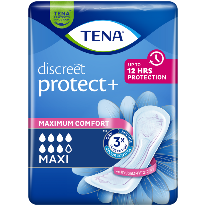 TENA Discreet Maxi verbanden  12 stuks