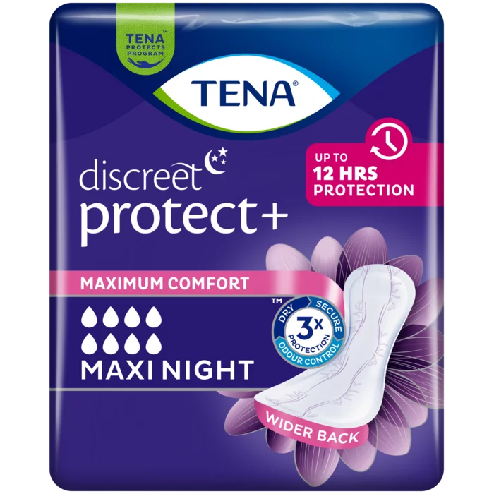 TENA Discreet Maxi Night verbanden 12 stuks