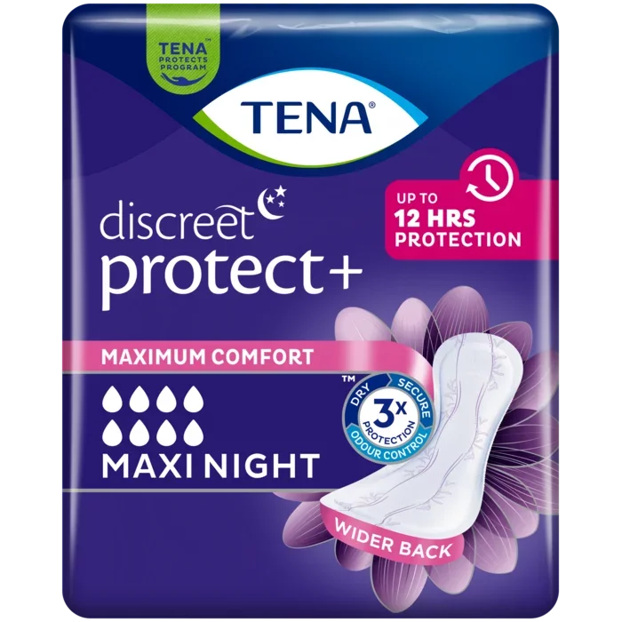 TENA Discreet Maxi Night verbanden - 10 pakken