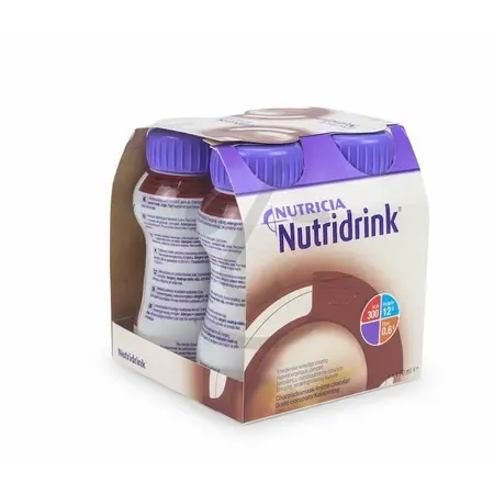 Nutridrink Chocolade 6 x 4 flesjes van 200 ml