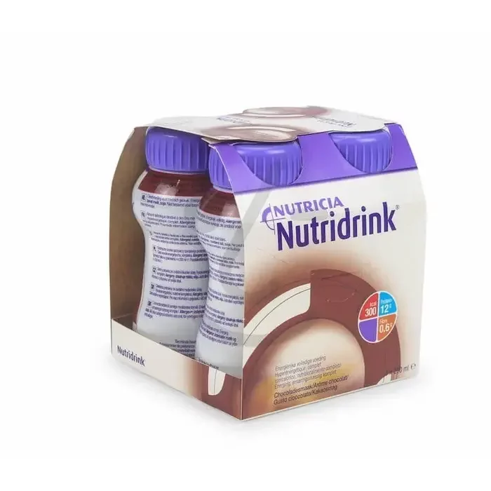 Nutridrink Chocolade 6 x 4 flesjes van 200 ml