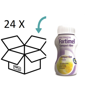 Nutridrink Compact Fibre Vanille - 24 x 125 ml