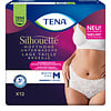 6 pakken TENA Silhouette Normal Low Waist Blanc  (M/ L)