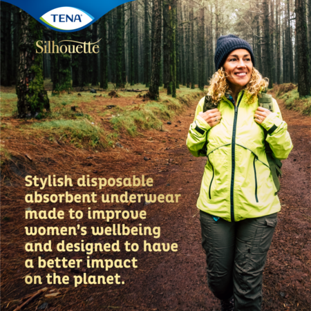 6 pakken - TENA Silhouette Classic Plus Crème Hoge Taille M/ L