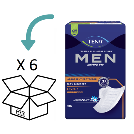 TENA Men Level 3  - 6 pakken - Copy
