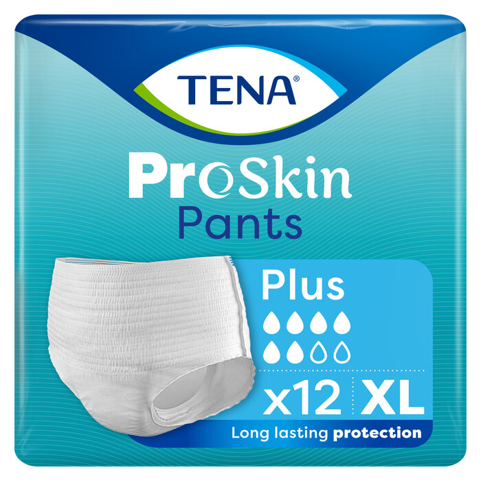 5 pakken - TENA Pants Plus ProSkin  (van XXS tot XL) - Voordeelverpakking