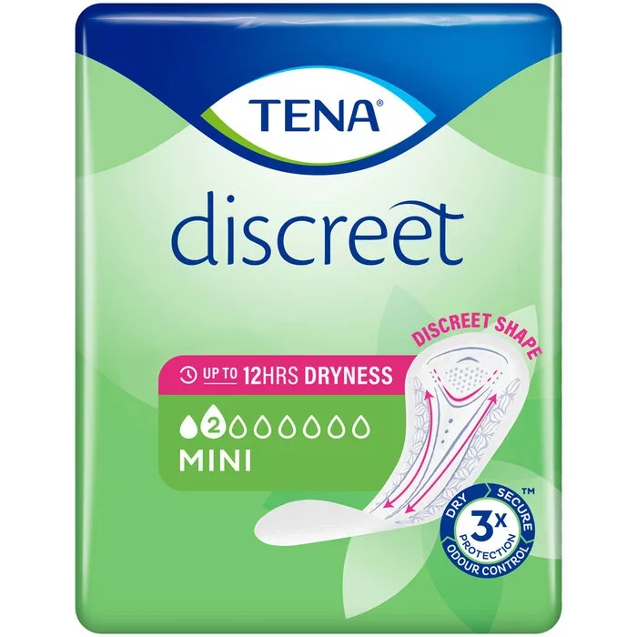 10 pakken - TENA Discreet Mini verbanden