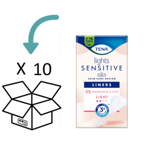 TENA Lights Sensitivae Light Liner - 10 pakken - Copy