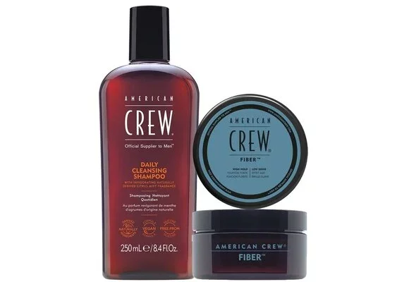Daily Cleansing Shampoo & Fiber Set