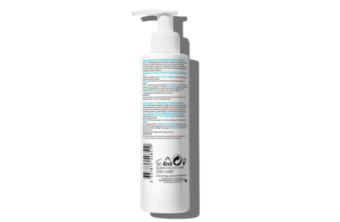 Cicaplast B5 Anti-Bacterial Cleansing Wash - 200ml