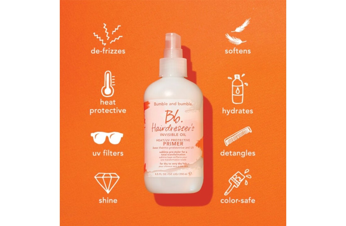 Hairdresser's Invisible Oil Heat/UV Protective Primer -250ml
