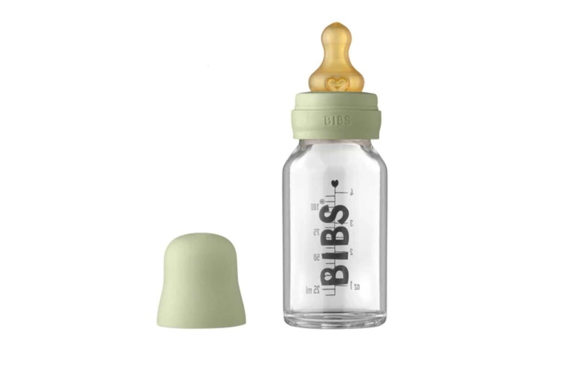 Babyfles Glas Sage - 110ml