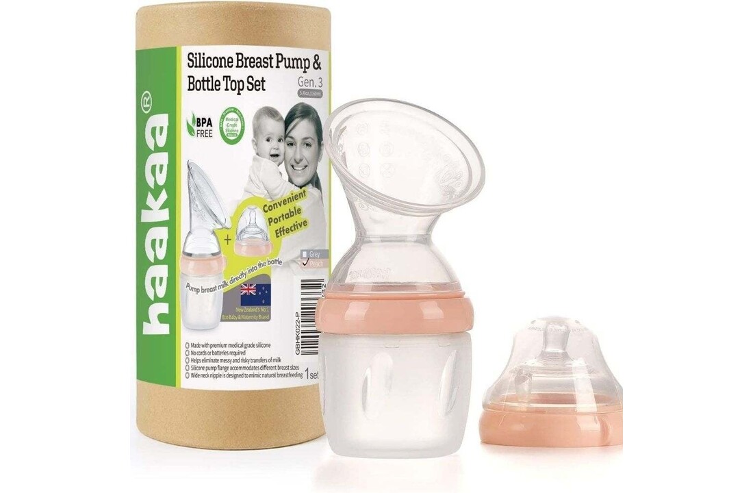 Borstkolf Gen 3 met flessendop Peach - 160ml