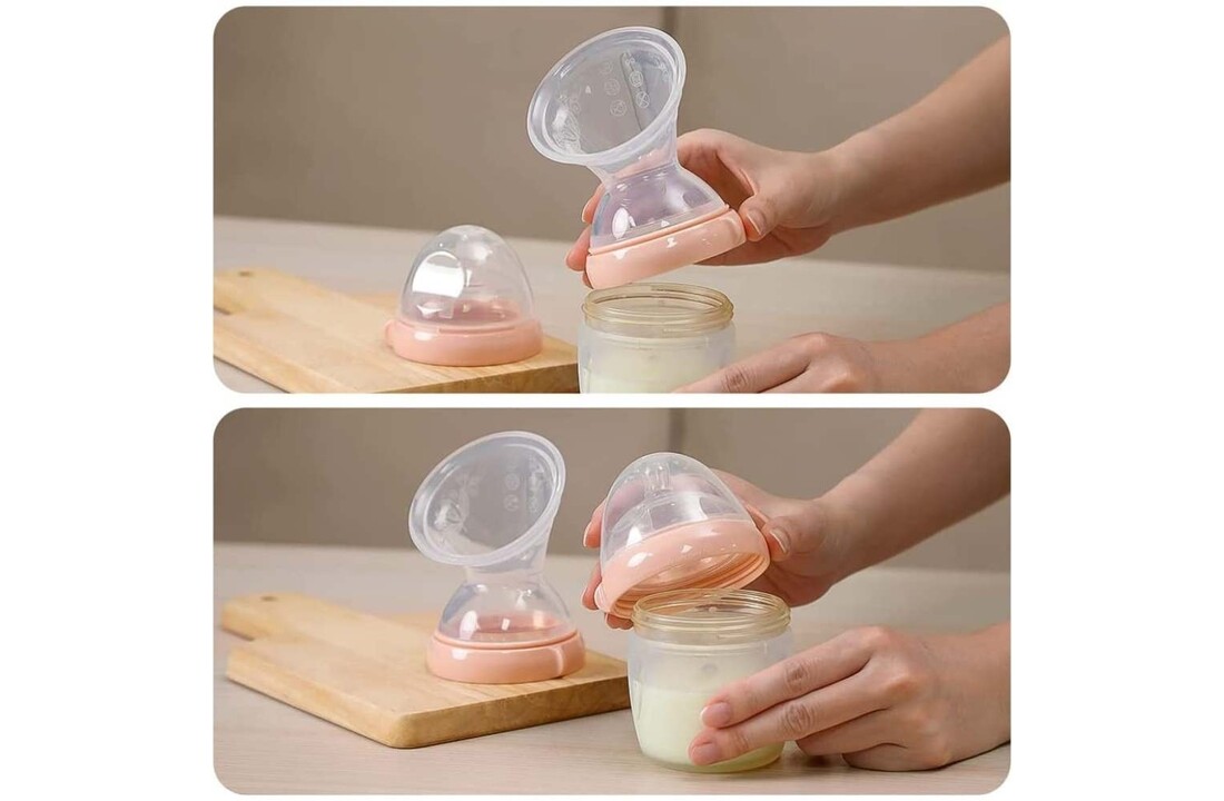Borstkolf Gen 3 met flessendop Peach - 160ml