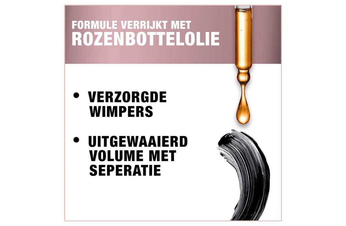 Lash Sensational Black Waterproof Mascara - Black - 9,4ml
