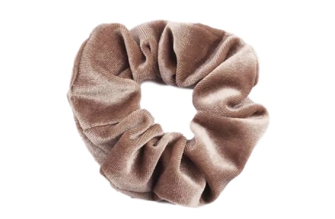 All About The Nudes Scrunchie Duo Set - Beige & Lichtbruin