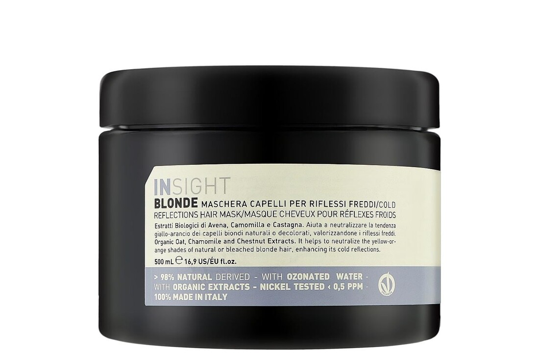 Blonde Cold Reflections Hair Mask