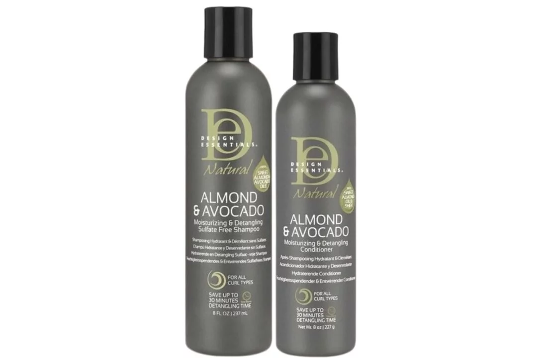 Natural Almond & Avocado Moisturizing & Detangling - Set