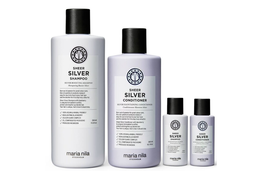 Sheer Silver Shampoo & Conditioner Set de Luxe