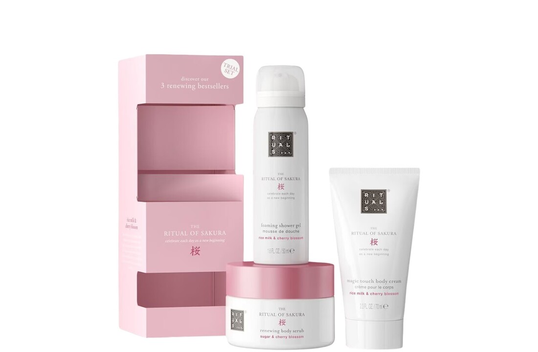 The Ritual of Sakura Trial Gift Set - 245ml