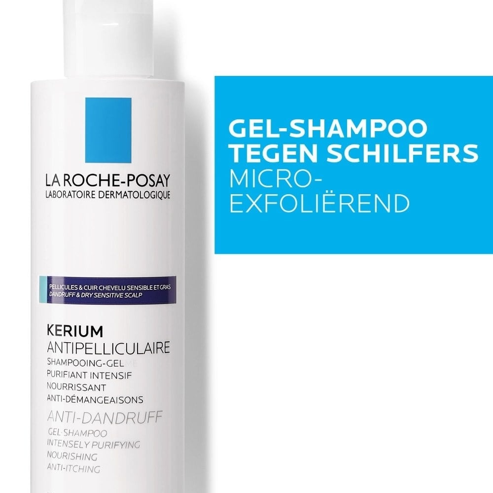 Kerium Anti-Dandruff Gel Shampoo - 200ml