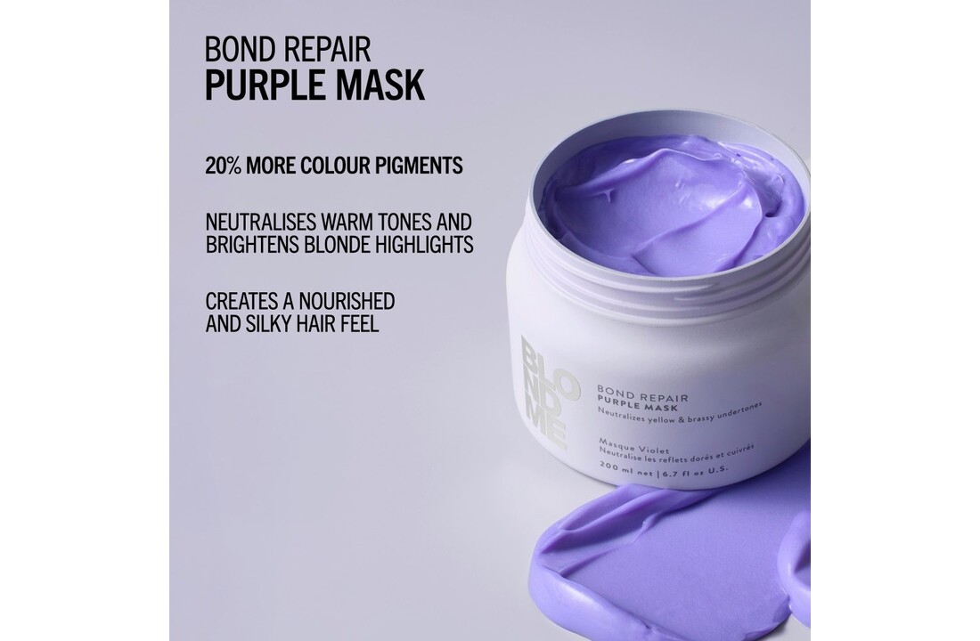 BlondMe Bond Repair Purple Mask