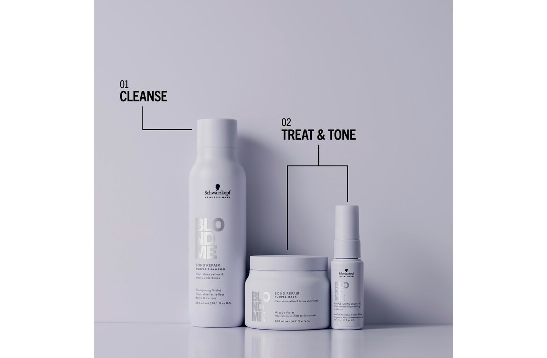 BlondMe Bond Repair Purple Mask