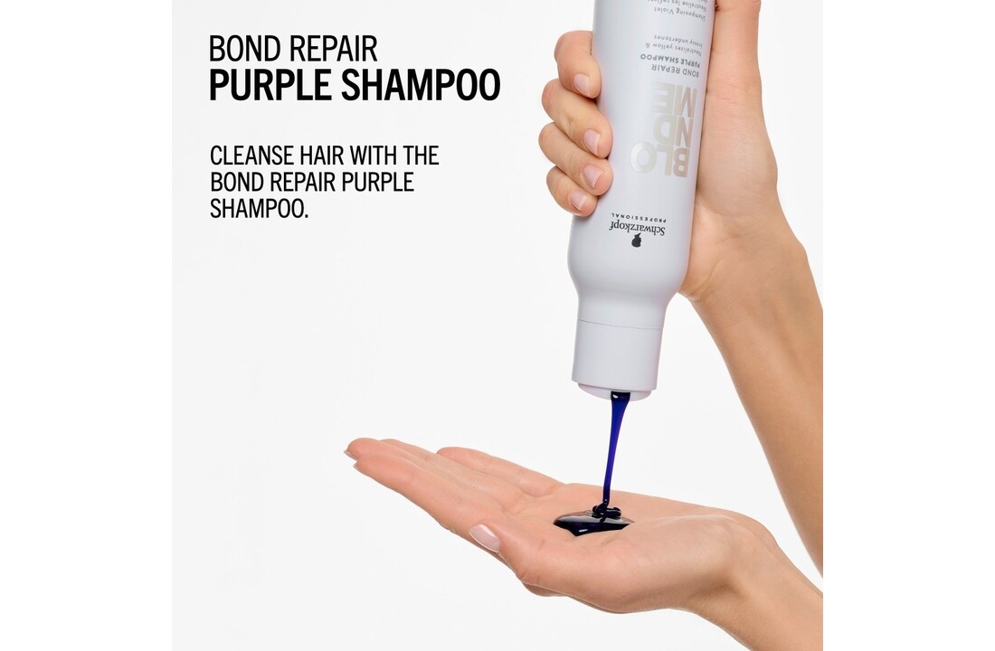 Blond Me Bond Repair Purple Shampoo