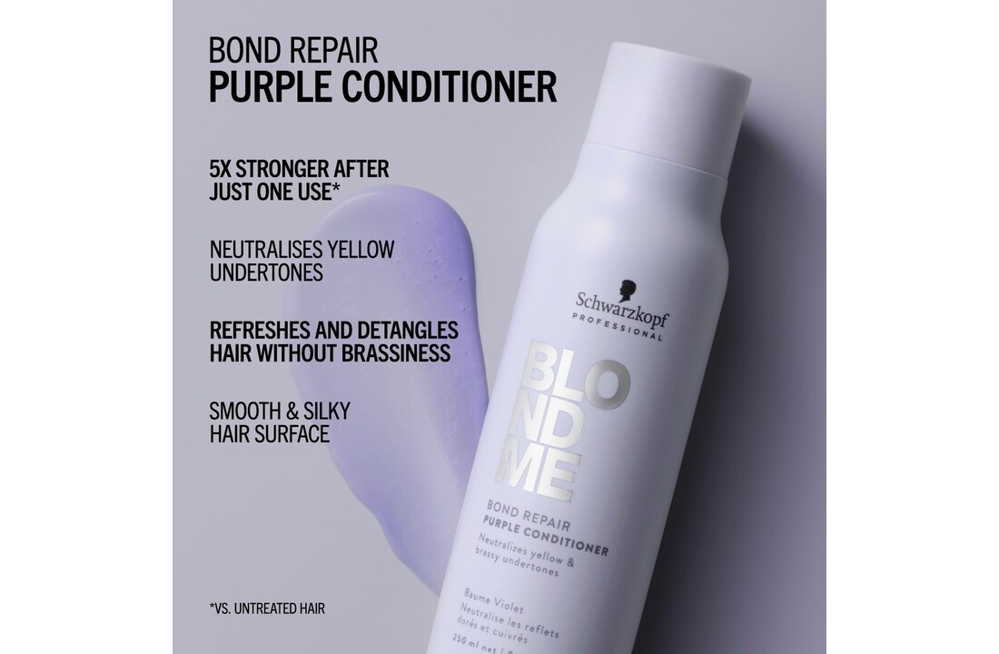 BlondMe Bond Repair Purple Conditioner - 250ml