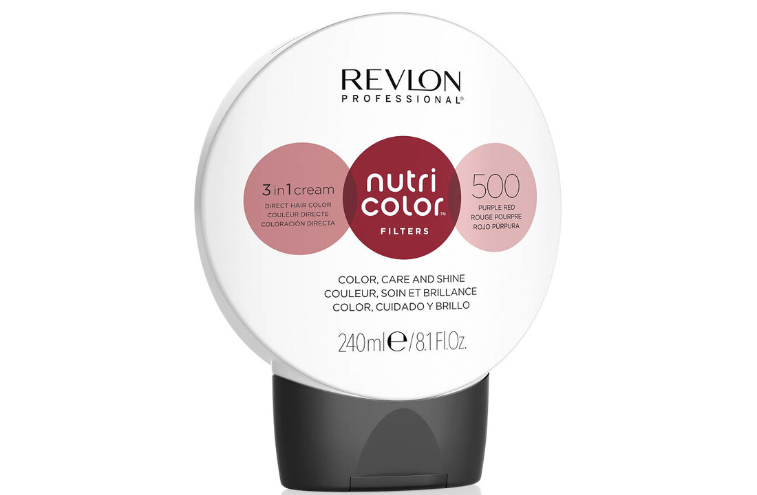Nutri Color 3in1 Cream 500 Purple Red